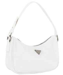 Fashion Nylon Shoulder Bag GLV-0102 WHITE